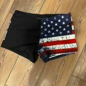 Born Primitive American Flags Shorts